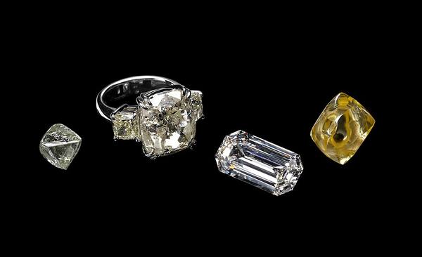 Diamond Crystal — Rough Octahedron — Collector Grade