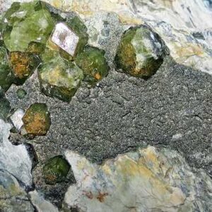 Demantoid Garnet — Horsetail Inclusion — Large Example