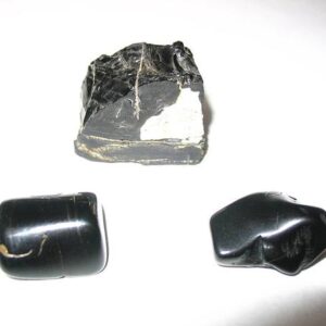Jet Carved Specimen — Natural Crystal