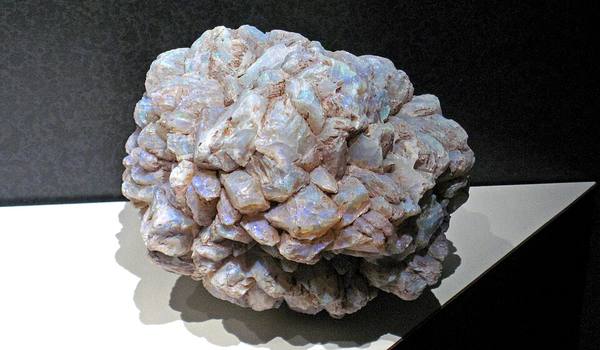 White Opal — Harlequin — Natural Crystal