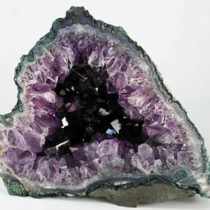 Amethyst Cathedral Geode — Half — Large Specimen