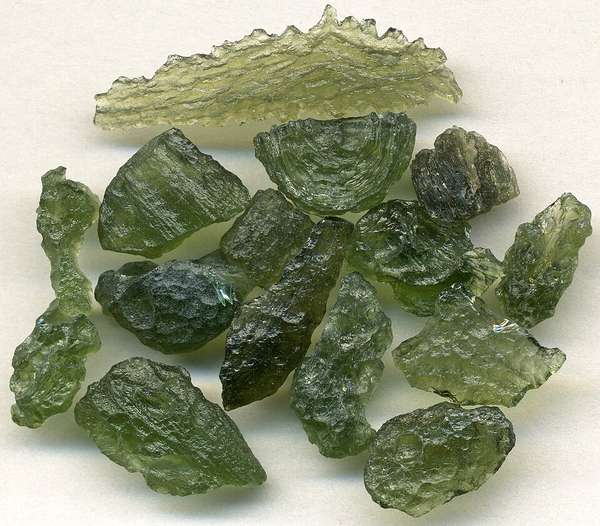 Moldavite — Czech Tektite — Oriented Individual