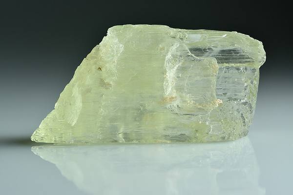 Hiddenite Crystal — Cabinet Specimen