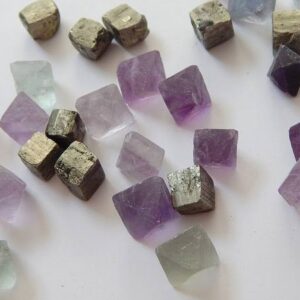 Green Fluorite Cubic Cluster
