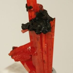 Crocoite Crystal Cluster — Display Piece