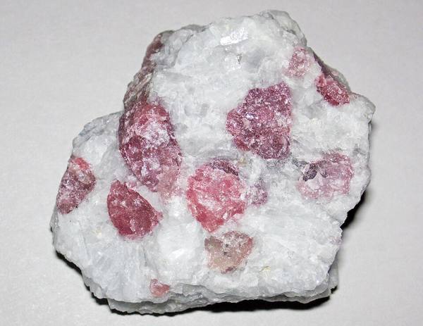 Rubellite Tourmaline Crystal — Specimen Grade