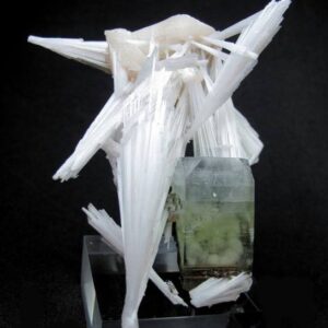 Apophyllite Crystal Cluster on Stilbite — Display Piece